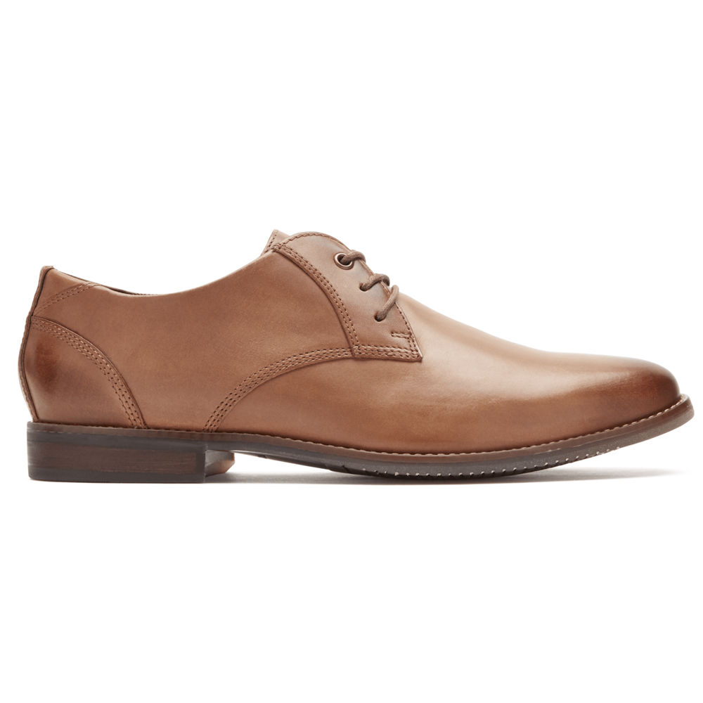 Rockport Lace Up For Mens Brown - Style Purpose Blucher - XH1427596